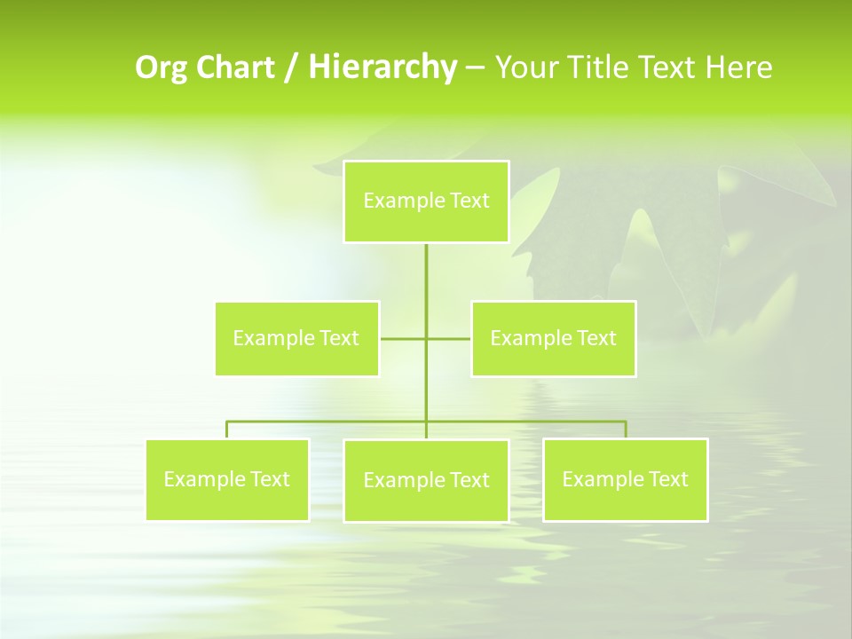 Branches Color Outdoors PowerPoint Template