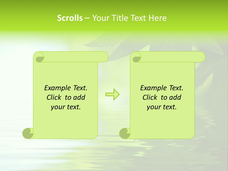 Branches Color Outdoors PowerPoint Template