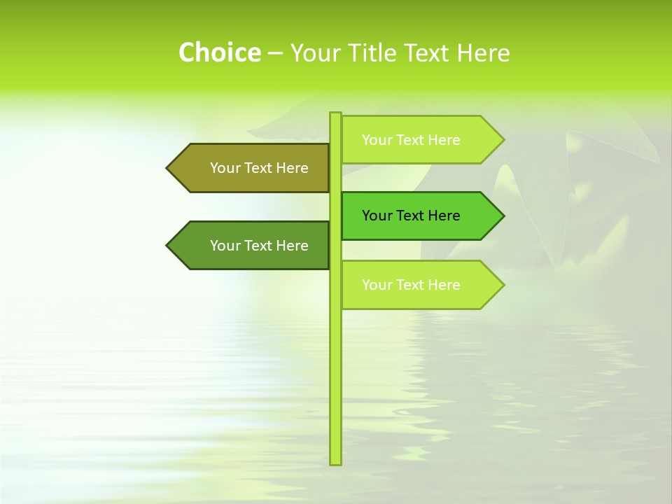 Branches Color Outdoors PowerPoint Template