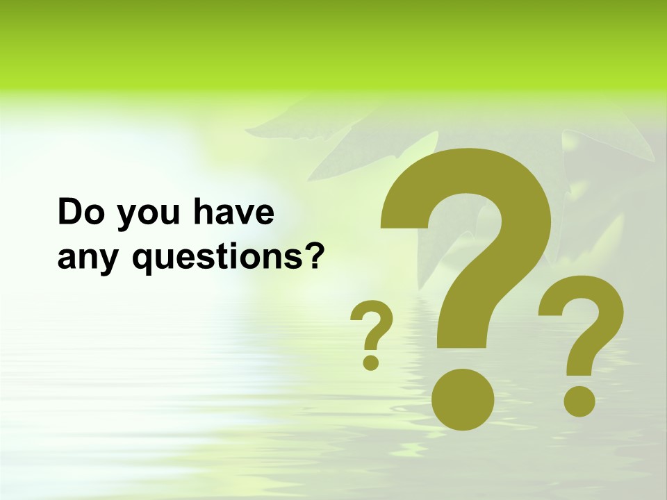 Branches Color Outdoors PowerPoint Template