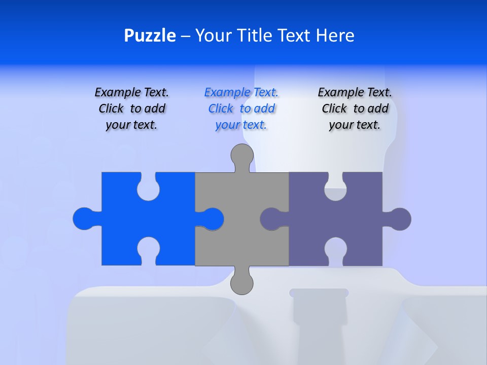 Leadership Standing Senior PowerPoint Template