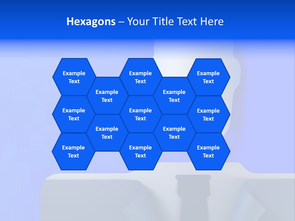Leadership Standing Senior PowerPoint Template