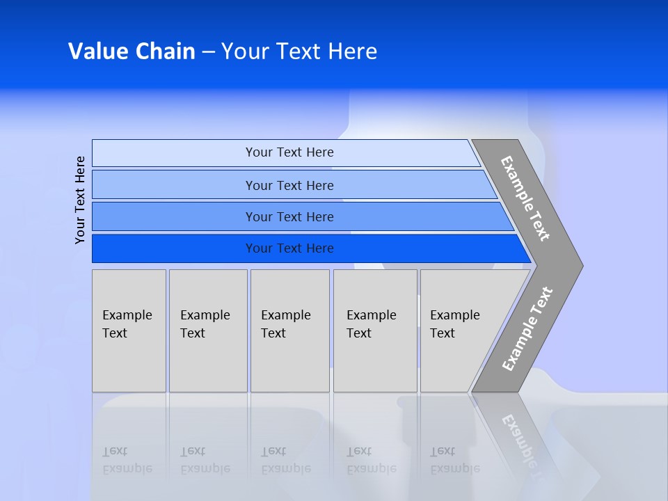 Leadership Standing Senior PowerPoint Template