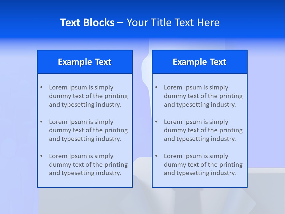Leadership Standing Senior PowerPoint Template