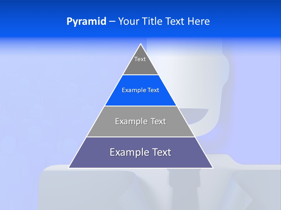 Leadership Standing Senior PowerPoint Template