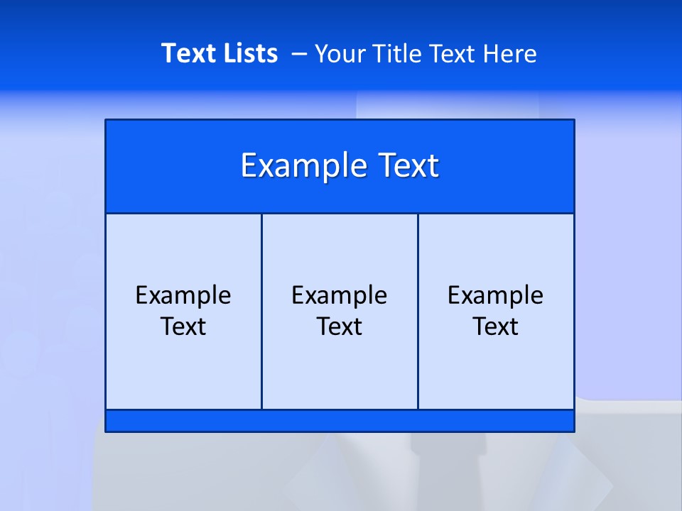 Leadership Standing Senior PowerPoint Template