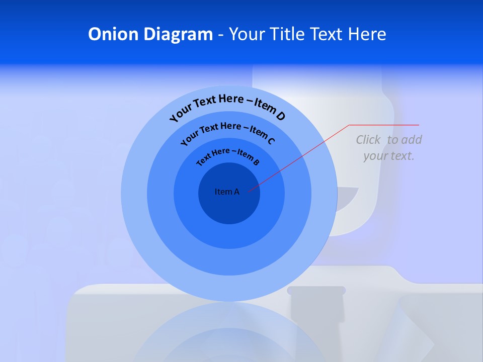 Leadership Standing Senior PowerPoint Template