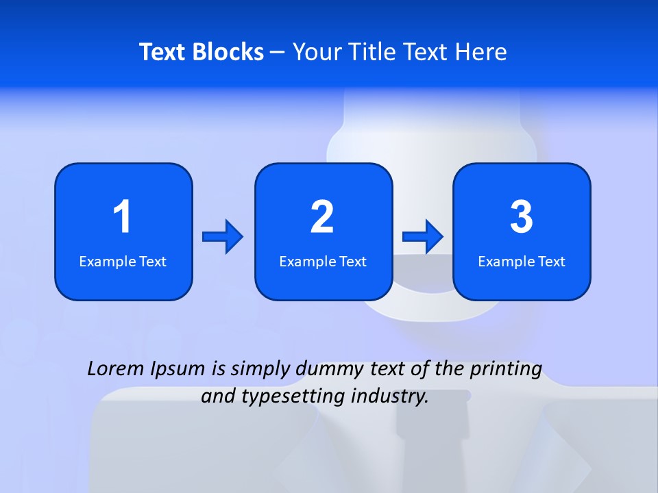 Leadership Standing Senior PowerPoint Template