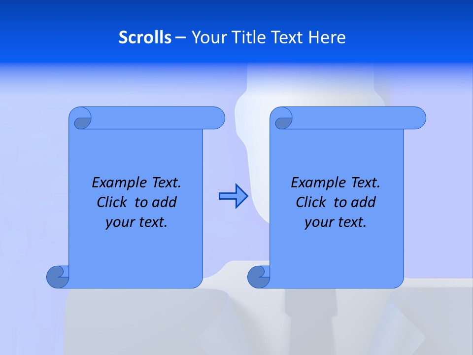 Leadership Standing Senior PowerPoint Template