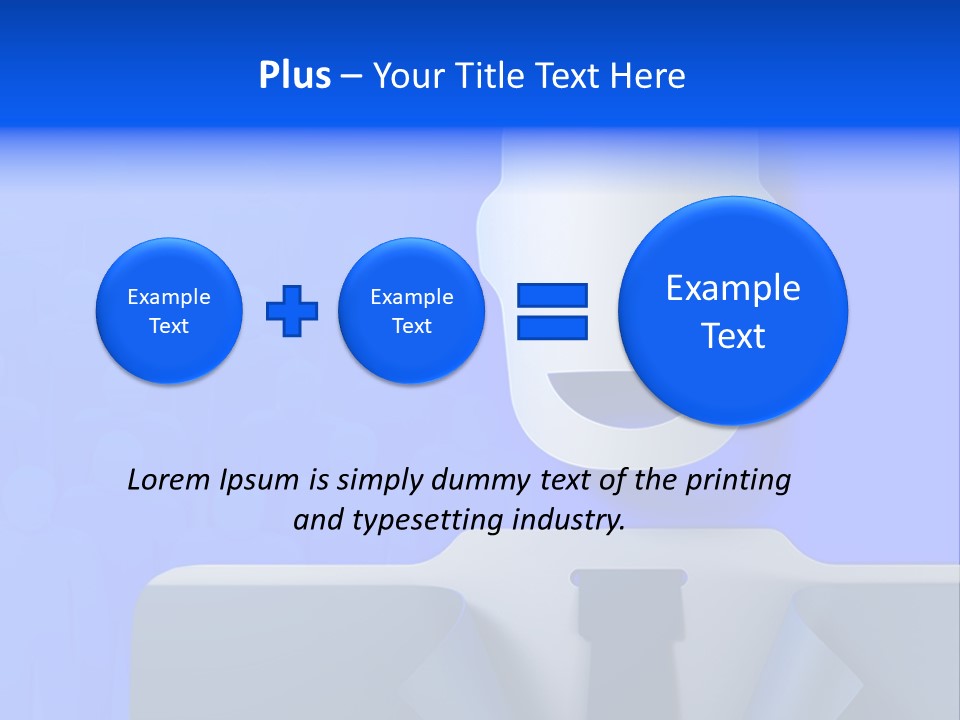 Leadership Standing Senior PowerPoint Template