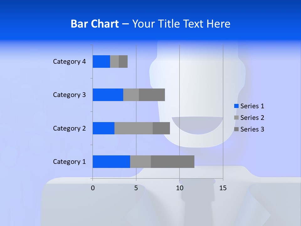 Leadership Standing Senior PowerPoint Template
