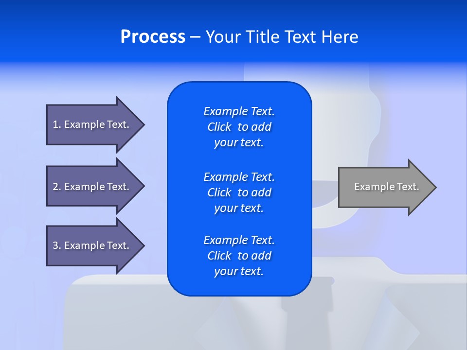 Leadership Standing Senior PowerPoint Template