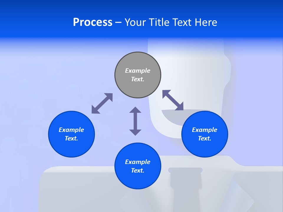 Leadership Standing Senior PowerPoint Template