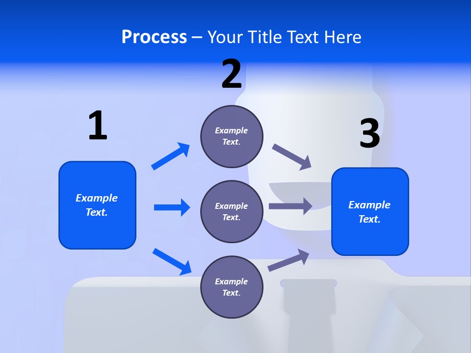 Leadership Standing Senior PowerPoint Template