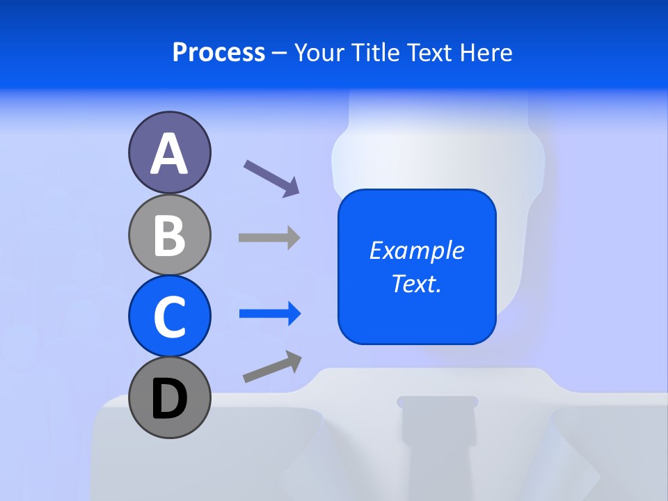 Leadership Standing Senior PowerPoint Template