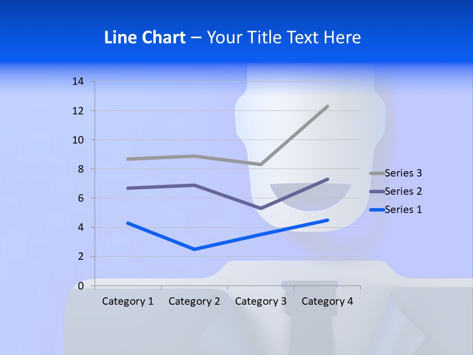 Leadership Standing Senior PowerPoint Template