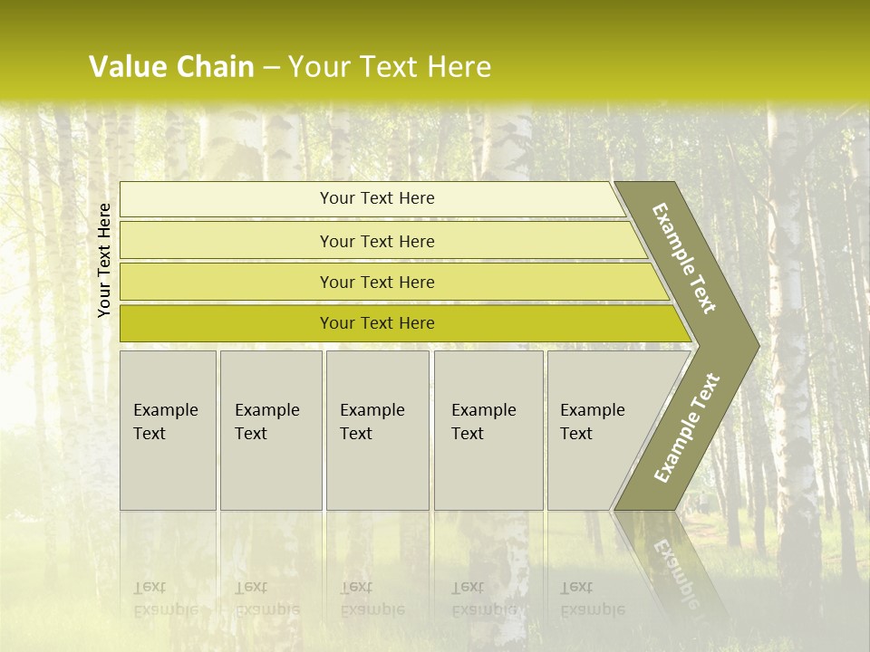 Sunny Tree Wood PowerPoint Template