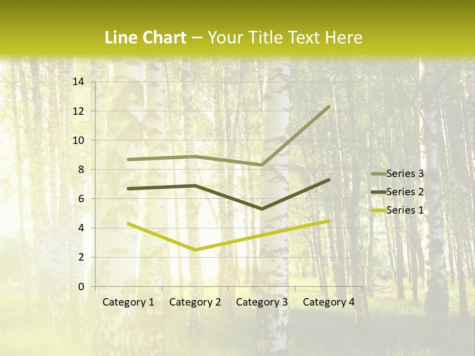Sunny Tree Wood PowerPoint Template