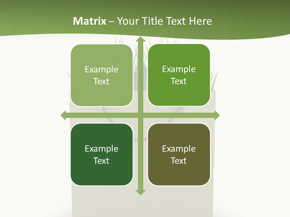 Empty Isolated Ecologic PowerPoint Template