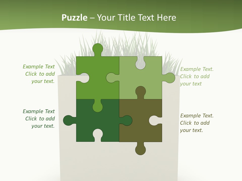 Empty Isolated Ecologic PowerPoint Template