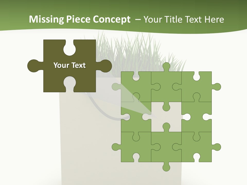 Empty Isolated Ecologic PowerPoint Template