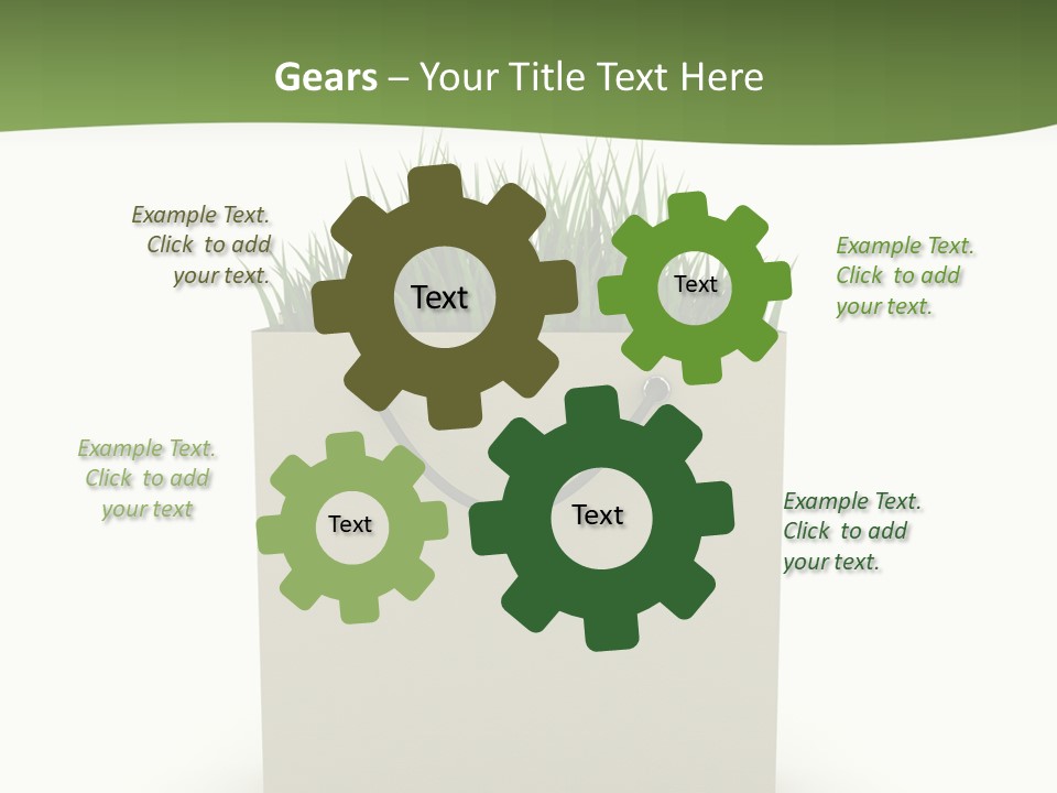 Empty Isolated Ecologic PowerPoint Template
