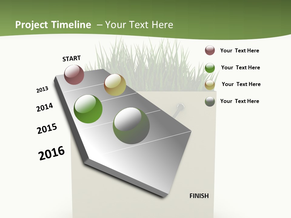 Empty Isolated Ecologic PowerPoint Template