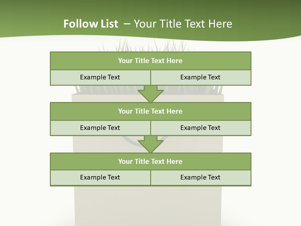 Empty Isolated Ecologic PowerPoint Template