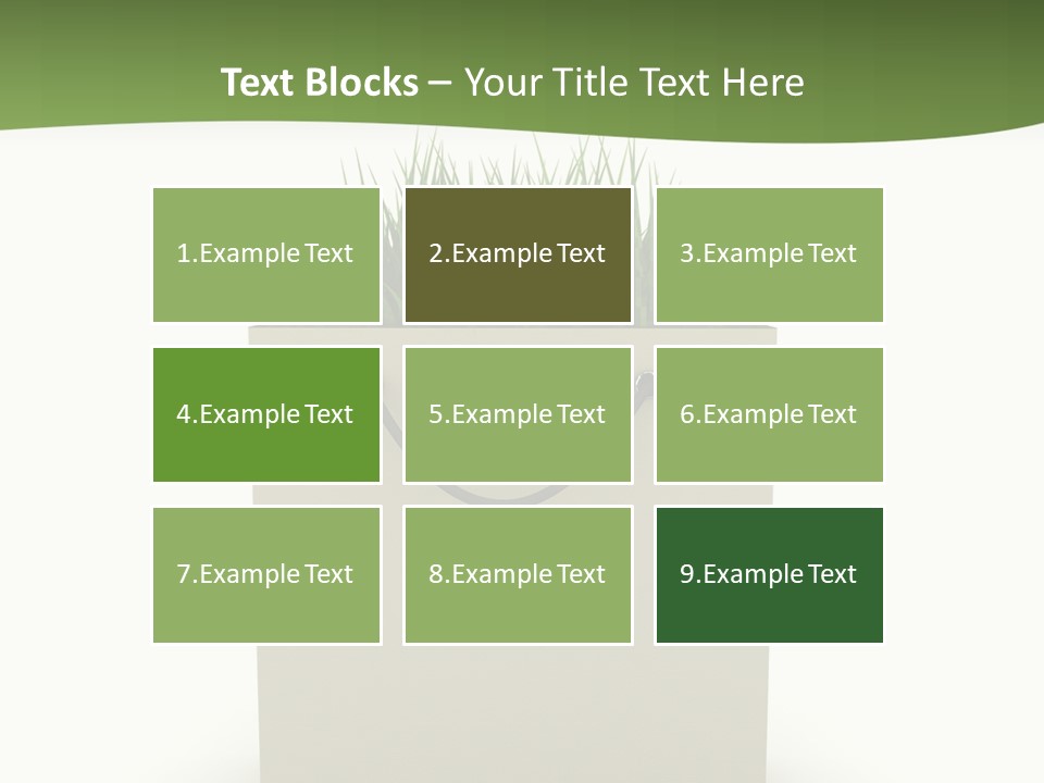 Empty Isolated Ecologic PowerPoint Template