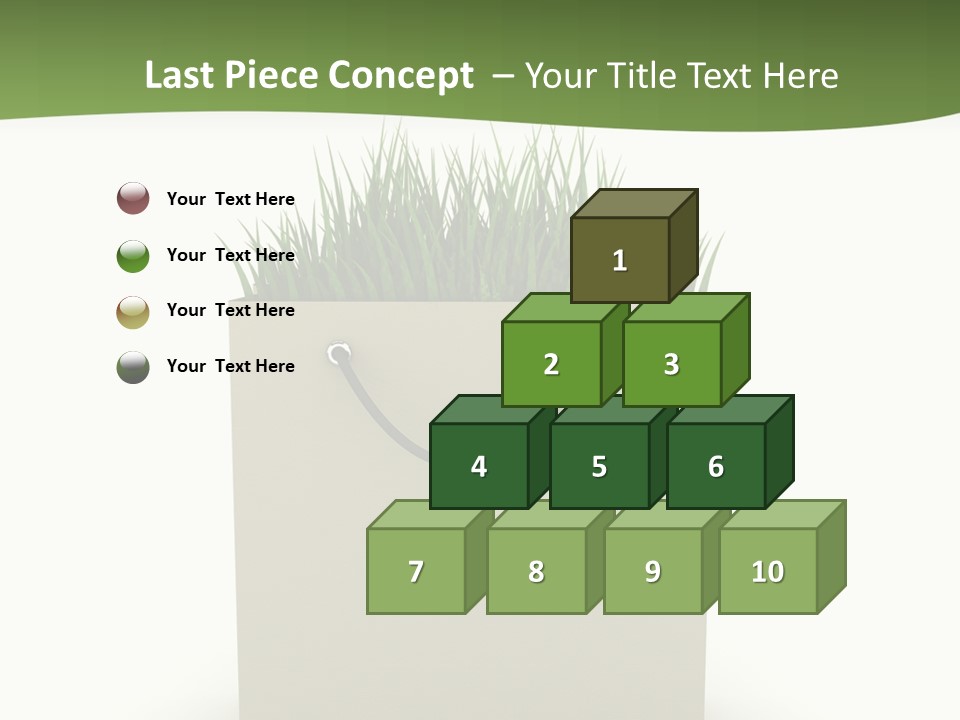 Empty Isolated Ecologic PowerPoint Template