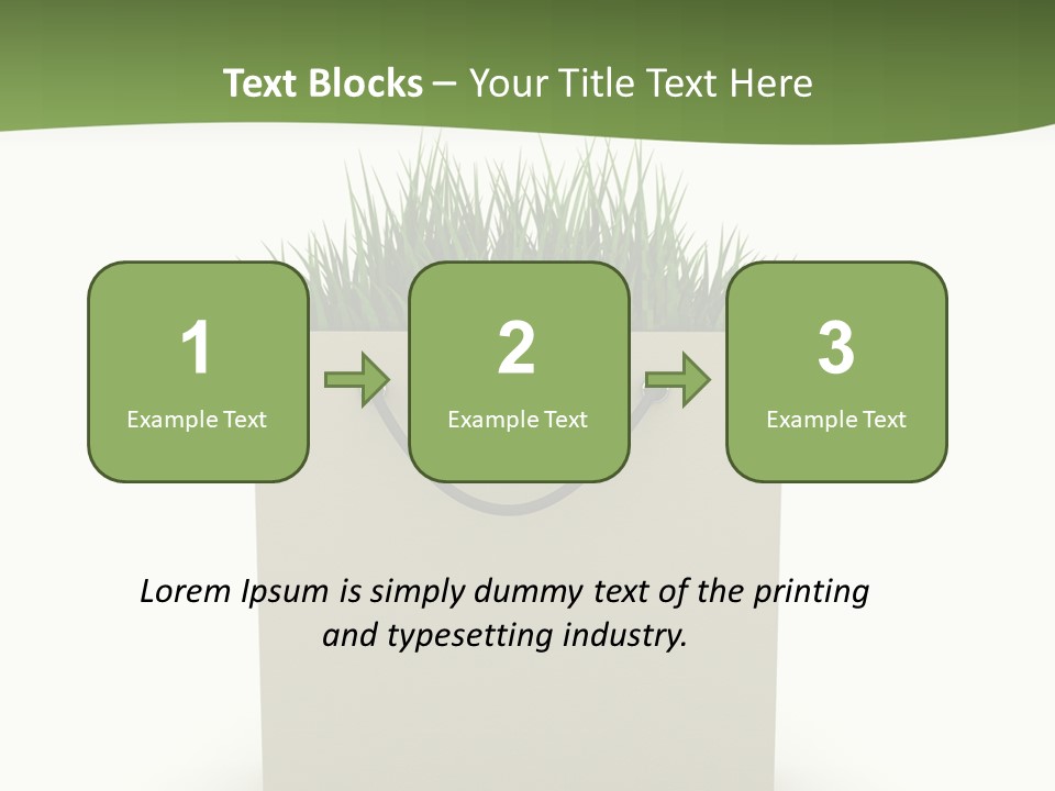 Empty Isolated Ecologic PowerPoint Template