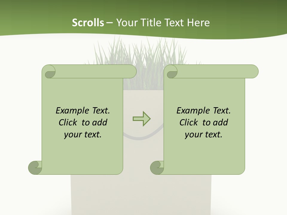 Empty Isolated Ecologic PowerPoint Template