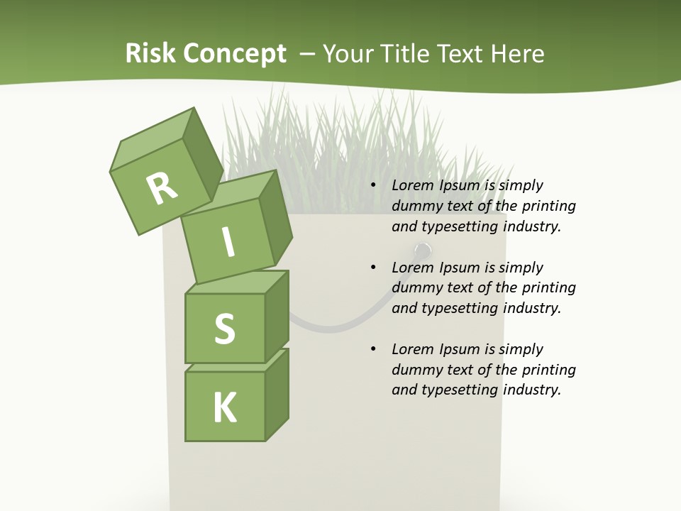 Empty Isolated Ecologic PowerPoint Template