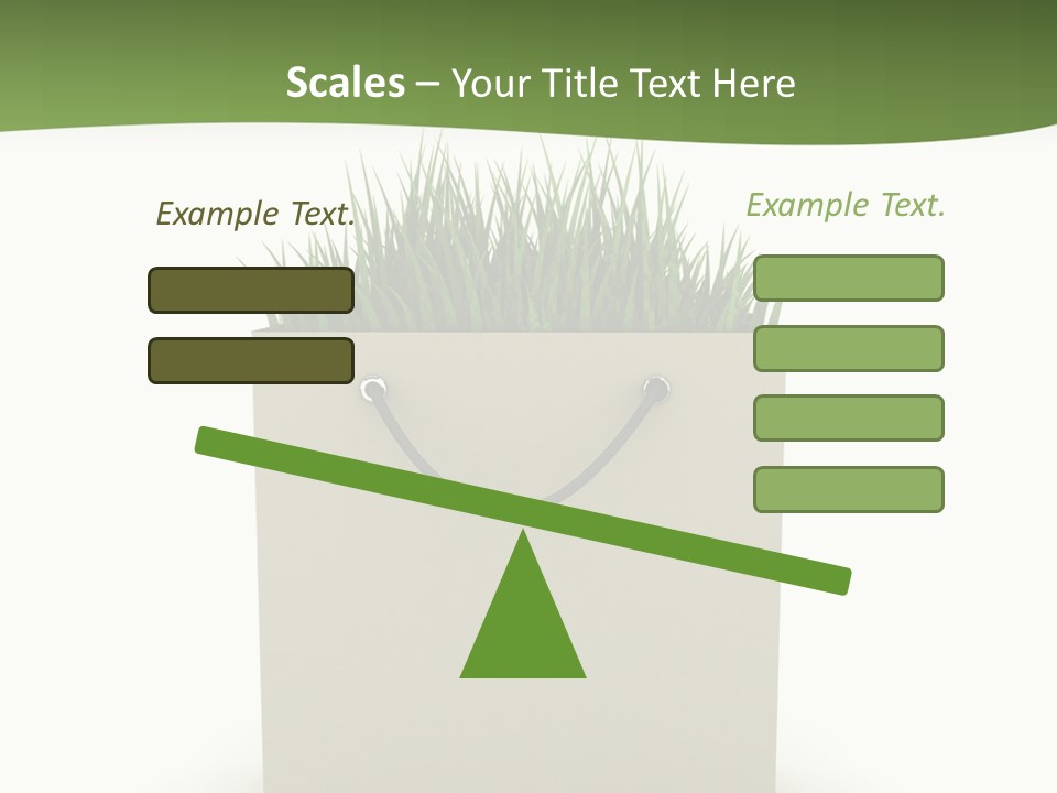 Empty Isolated Ecologic PowerPoint Template