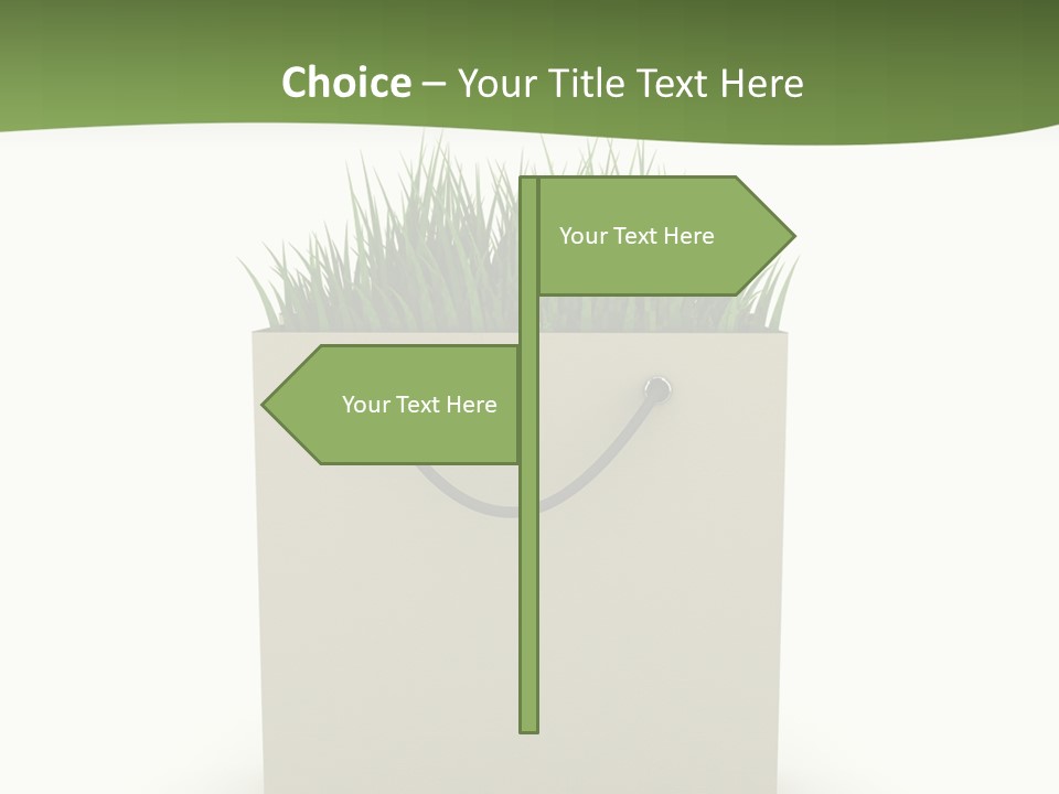 Empty Isolated Ecologic PowerPoint Template