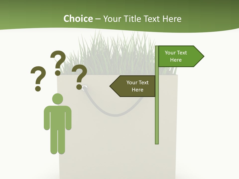 Empty Isolated Ecologic PowerPoint Template