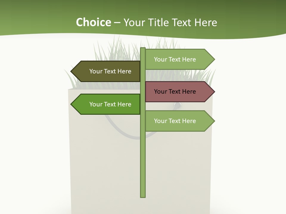Empty Isolated Ecologic PowerPoint Template