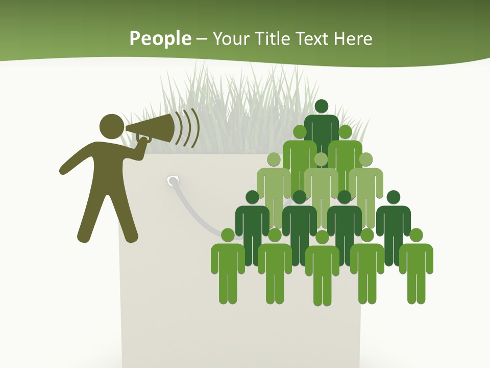 Empty Isolated Ecologic PowerPoint Template