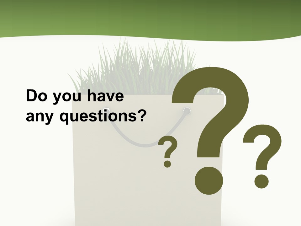 Empty Isolated Ecologic PowerPoint Template