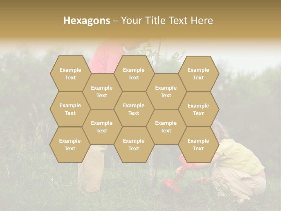 Forest Young Garden PowerPoint Template