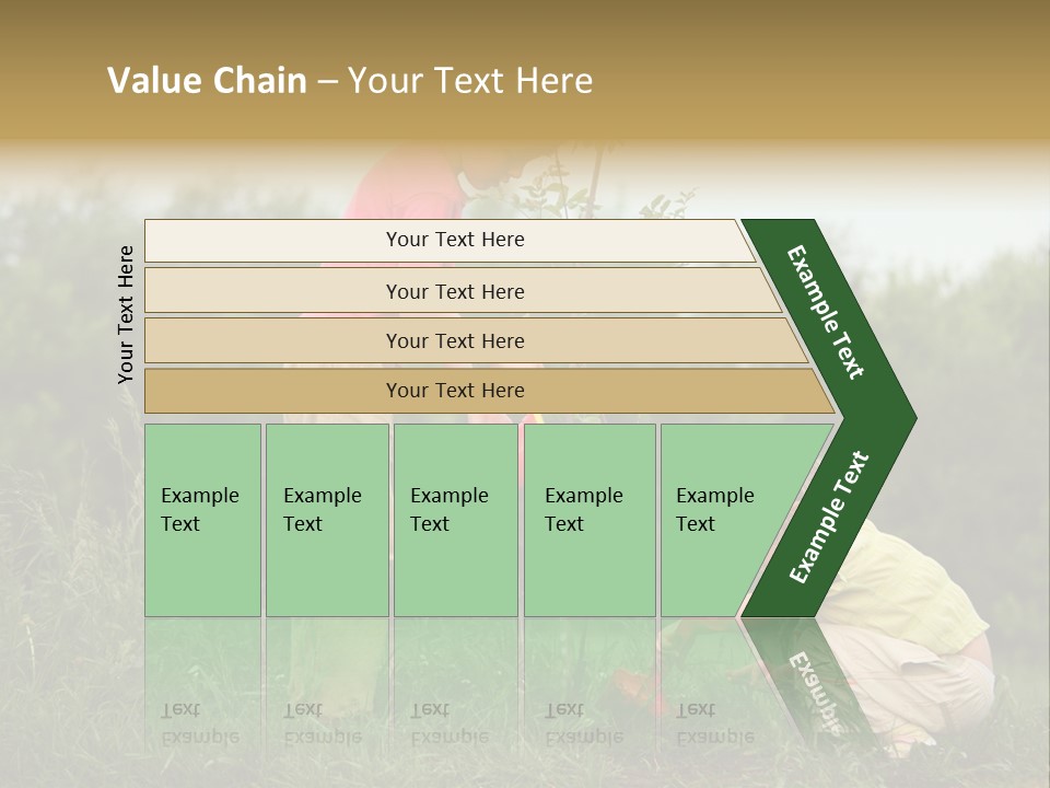 Forest Young Garden PowerPoint Template