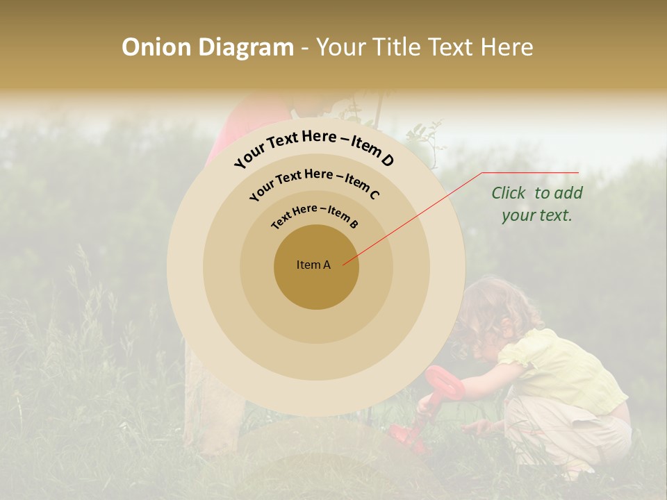 Forest Young Garden PowerPoint Template