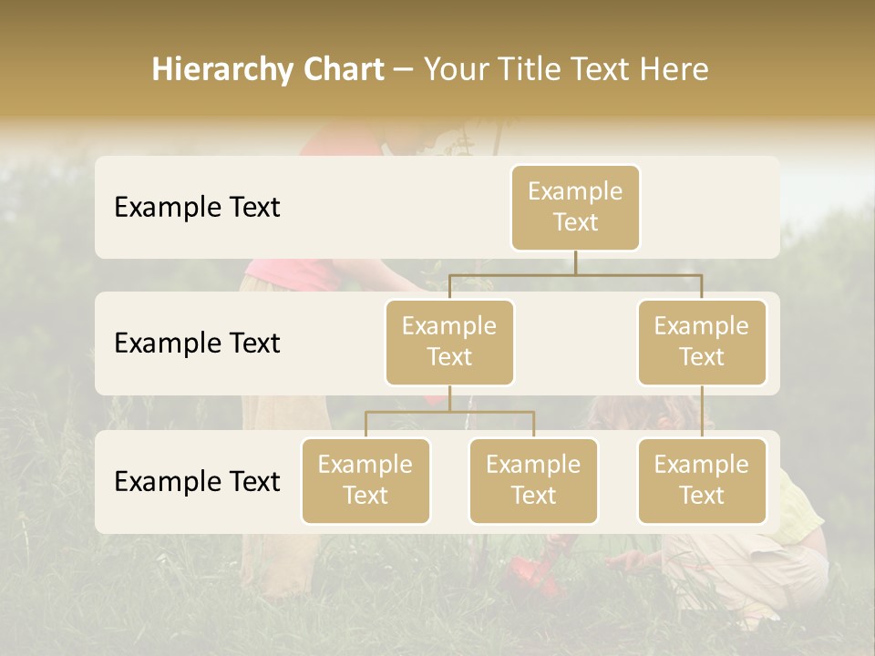 Forest Young Garden PowerPoint Template