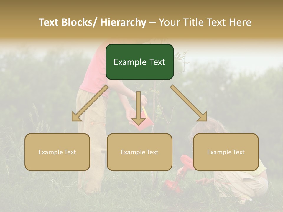 Forest Young Garden PowerPoint Template
