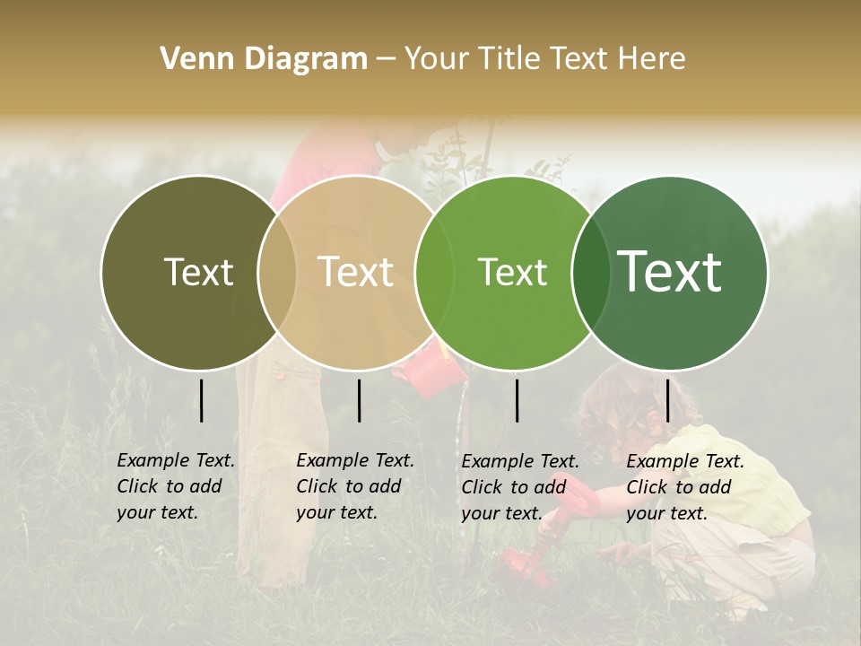 Forest Young Garden PowerPoint Template