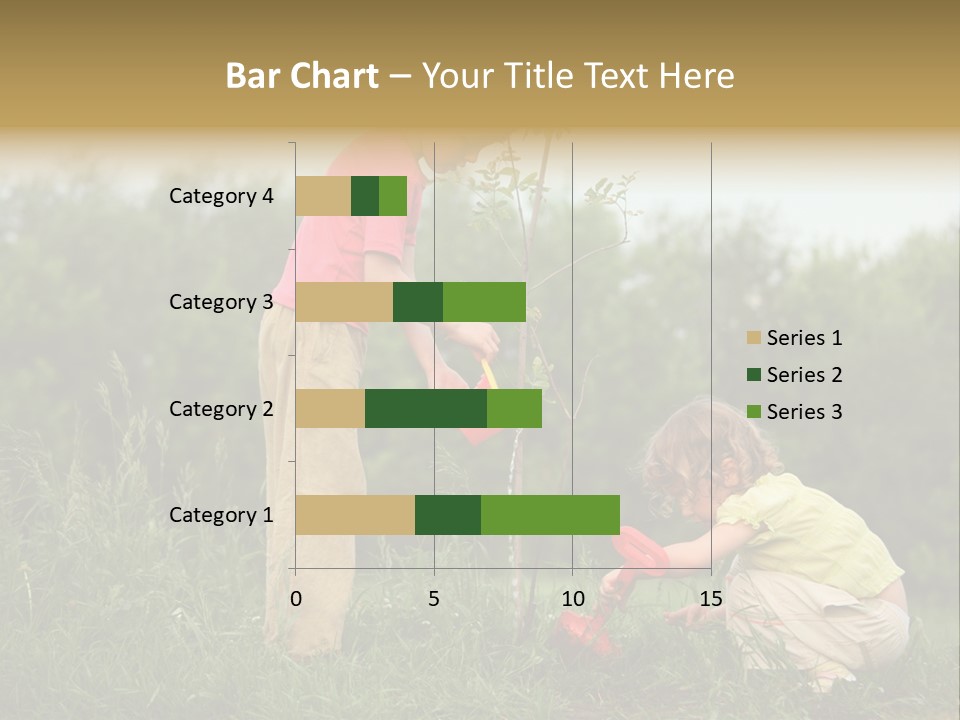Forest Young Garden PowerPoint Template