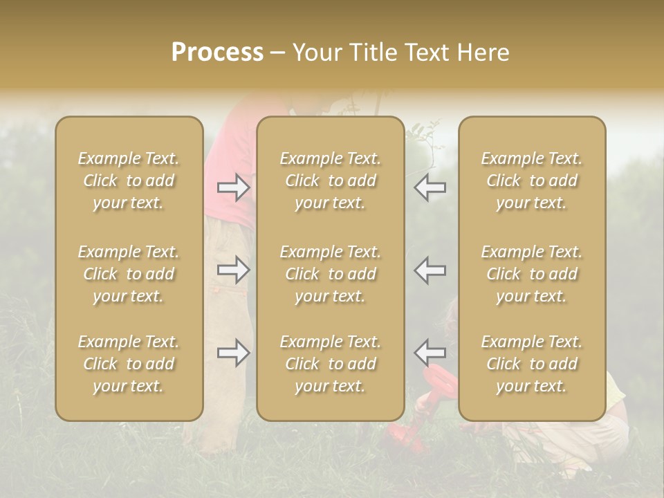 Forest Young Garden PowerPoint Template