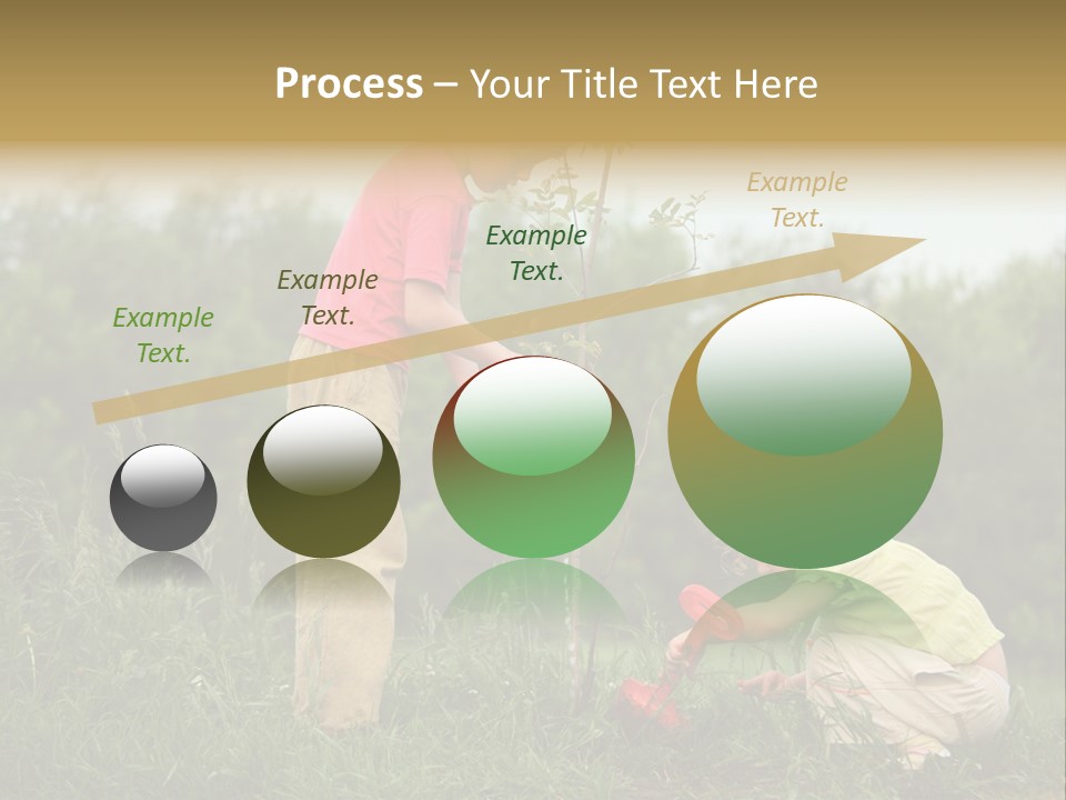 Forest Young Garden PowerPoint Template