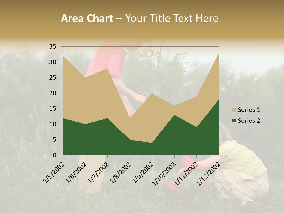Forest Young Garden PowerPoint Template