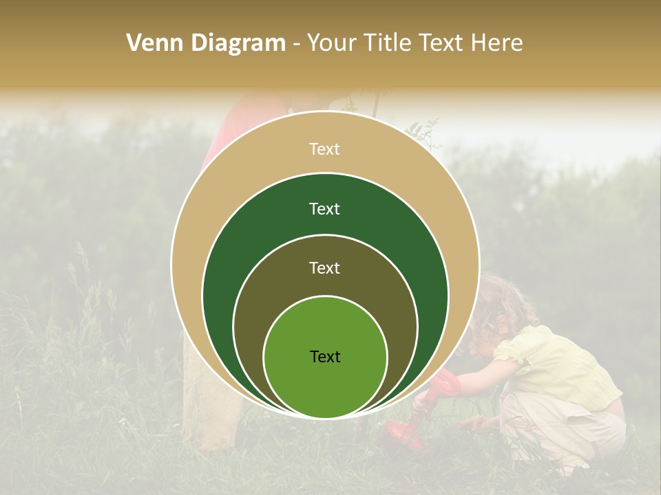 Forest Young Garden PowerPoint Template
